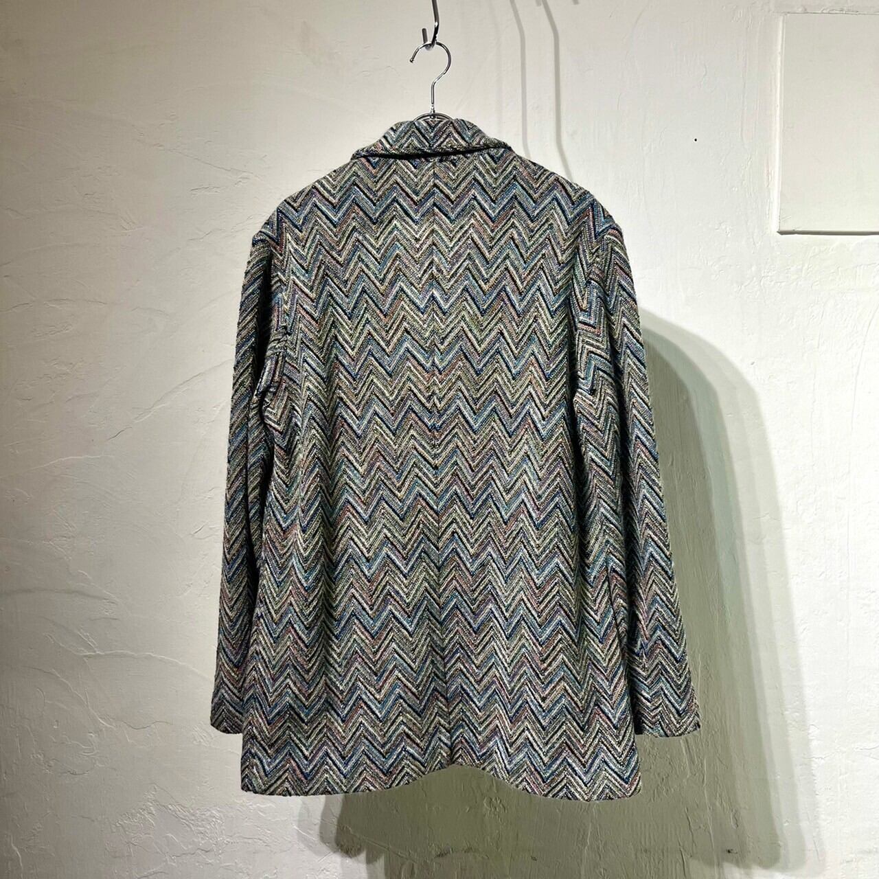 90s MISSONI Colorful Knit Tailored Jacket ITALY製 | VOLAR