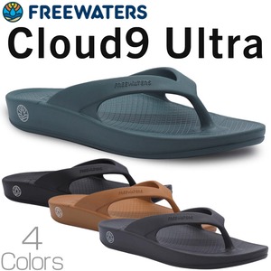 サンダル アウトドアサンダル リカバリーサンダル ビーチサンダル トングサンダル freewaters フリーウォータース Cloud9 Ultra Unisex UO-008BLACK25cm