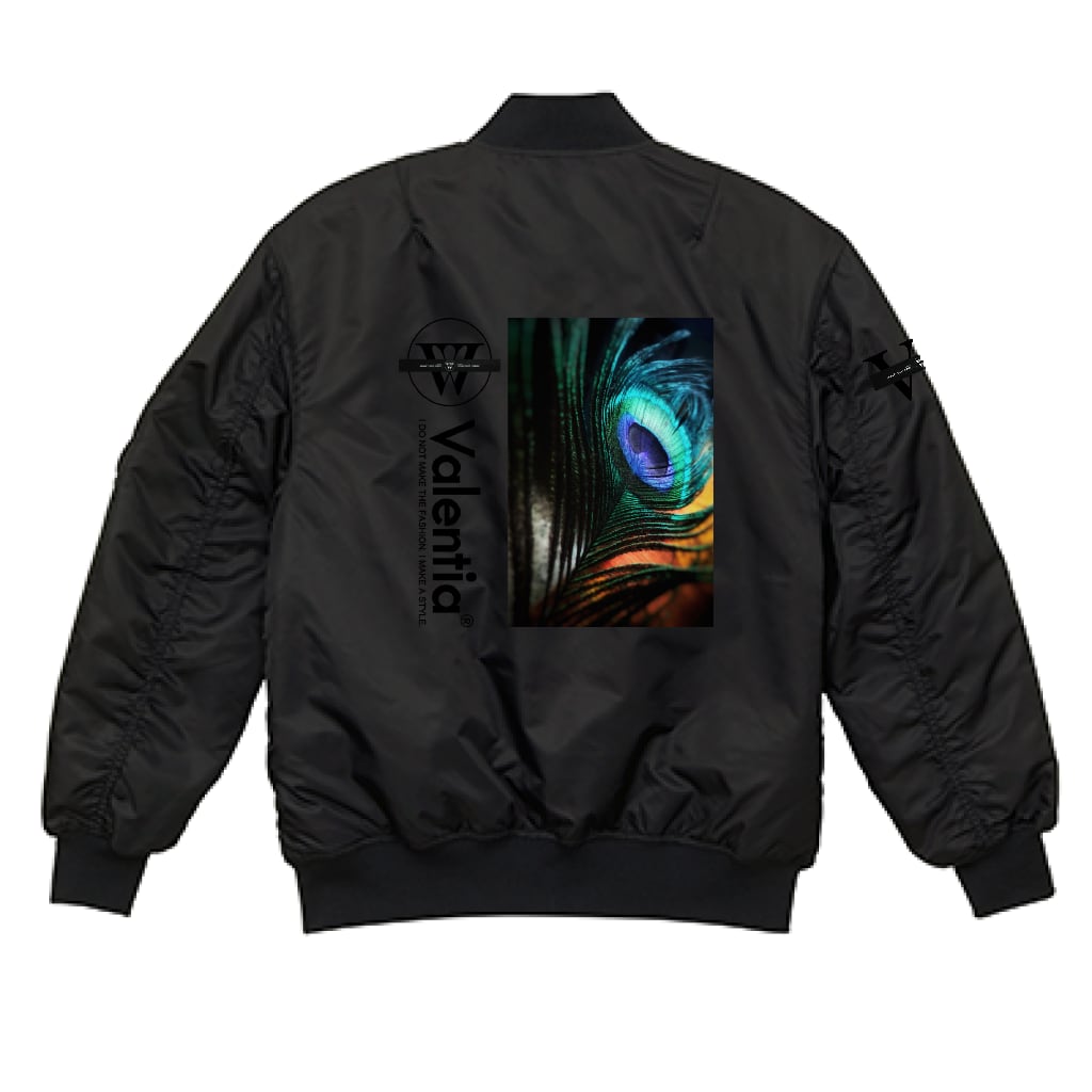 （両面印刷）United Athle タイプ MA-1 ジャケット（中綿入）