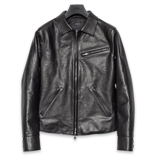 【予約商品】【STRUM ストラム RIDERS JACKET ライダースジャケット】REDWOOD/フルベジタブルタンニン鞣しイタリアンオイルダブルショルダー/スポーツジャケット【送料無料】【2027年3月頃のお届け予定】