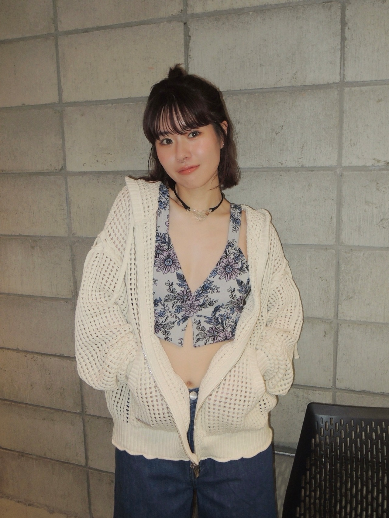 【25SS】PRANK PROJECT プランクプロジェクト / Mesh Knit Hoodie / フーディ - 7