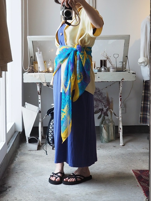 1990’s INDIA Cotton Slip Dress／M