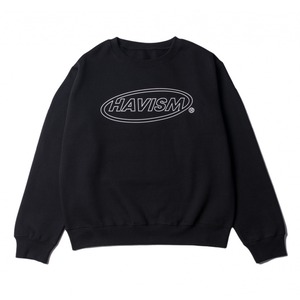 [HAVISM] SIGNATURE LINE LOGO MTM(BLACK) 正規品  韓国 ブランド トレーナー