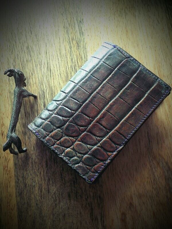 カキシブクロコ 名刺入れ AGP