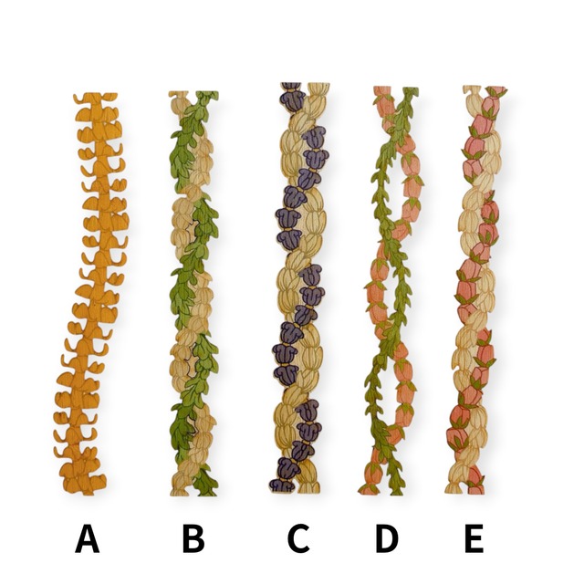 【Sサイズ】LEI WRAPS ステッカー / BAMBOO STIKERS ハワイ