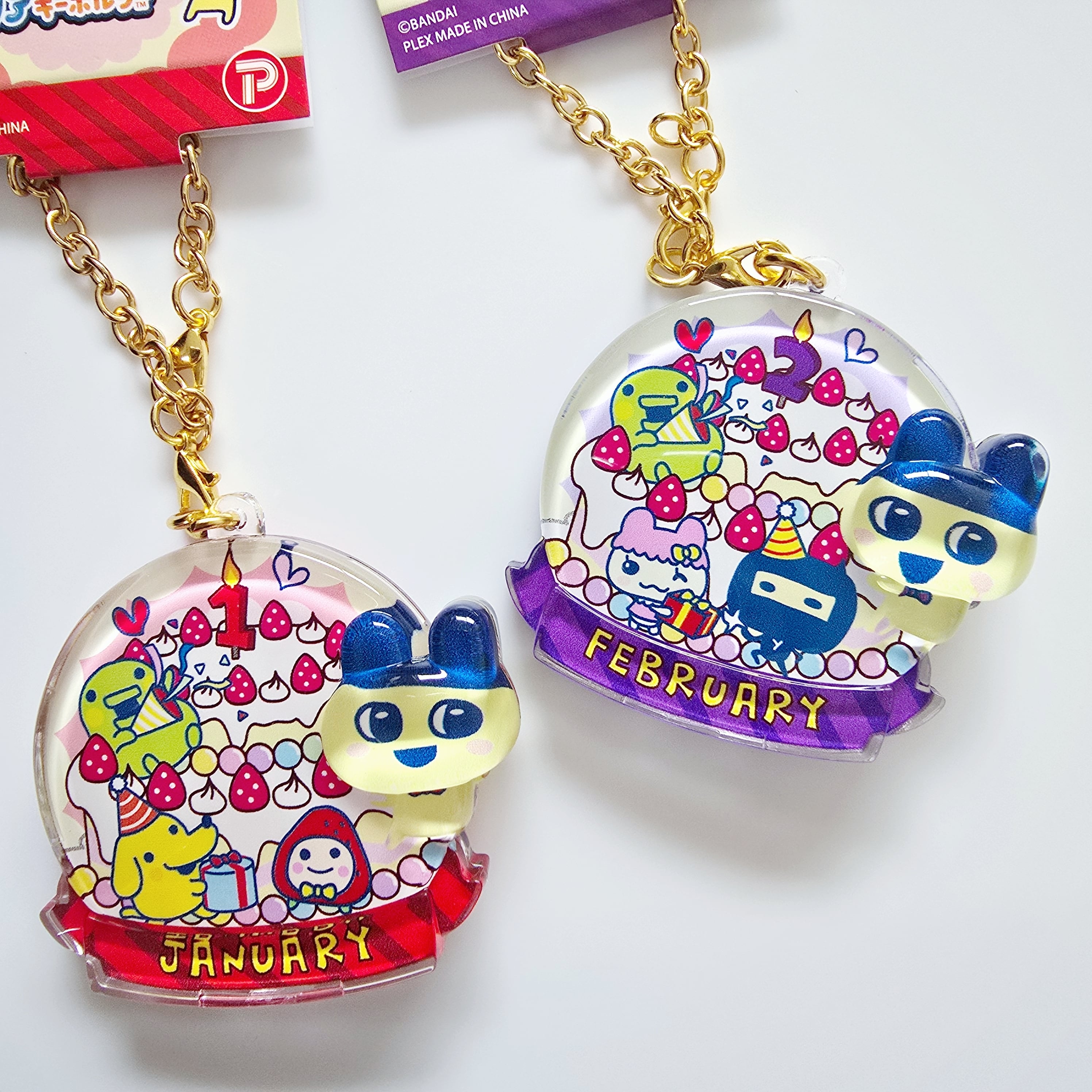 たまごっち バースデイぷっクリアキーホルダー | PAY ID