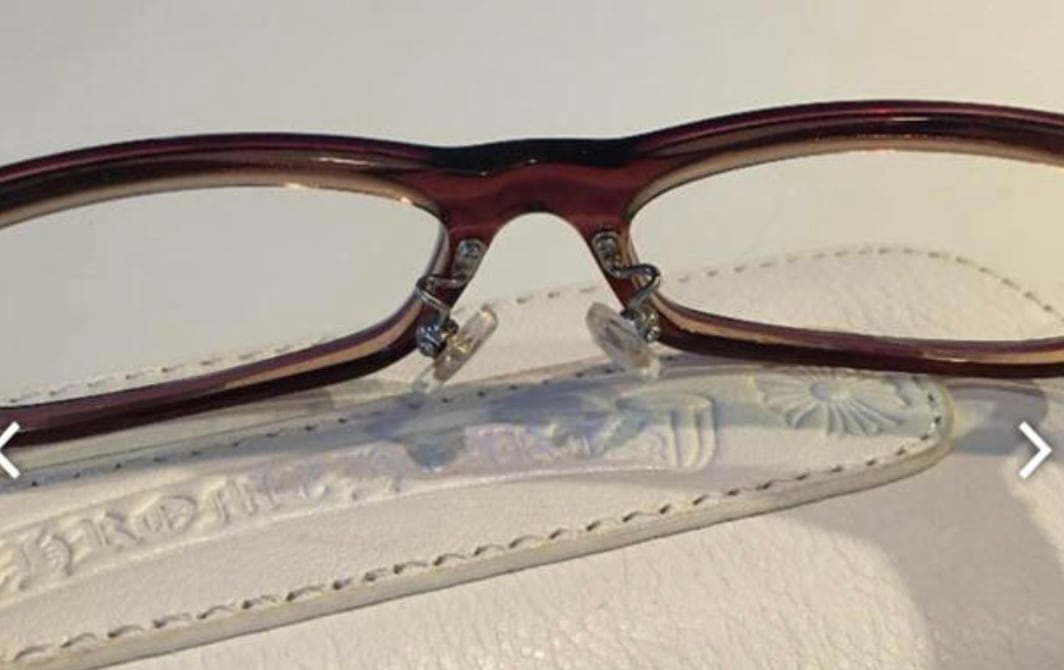 CHROME HEARTS クロムハーツ ブラウン メガネ セット | chromehearts