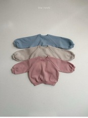 〖取寄〗韓国子供服 / 26winter / minirobe / ラグランラウンドトレーナー / キッズ *S~XL*