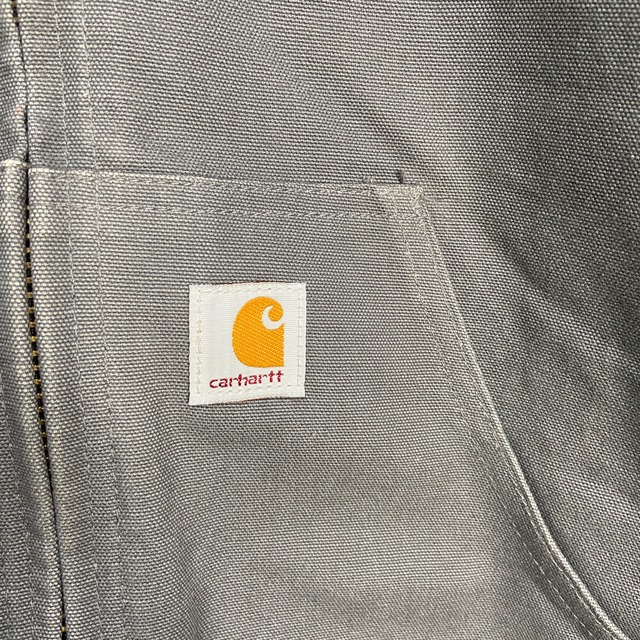 USA製　carhartt カーハート　アクティブジャケット　ダックジャケット　グレー　M