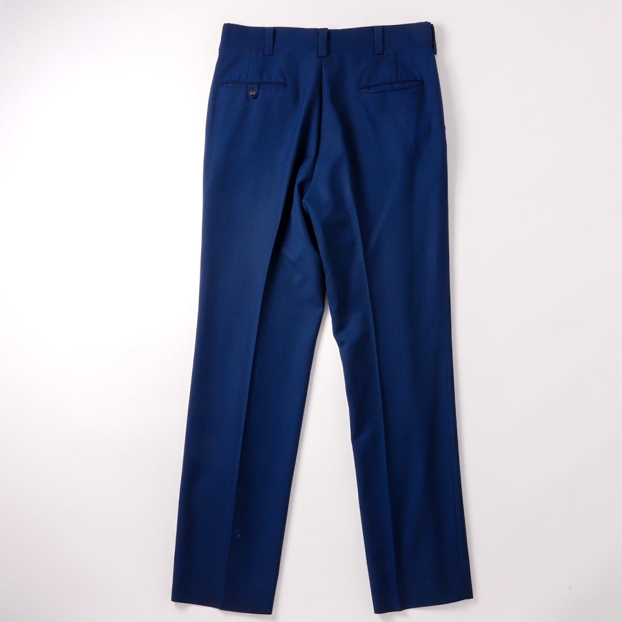 極美品】70s special vintage wool slacks pants W35 blue made in USA