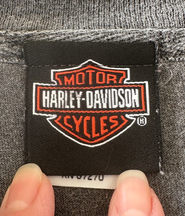 -Harley Davidson- Vintage 90s L Long Sleeve Print T-shirt