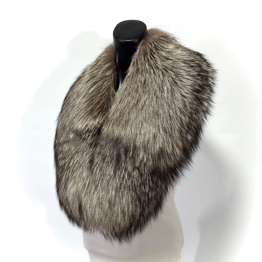 SAGA FOX サガフォックス ファー ショール 　銀タグ　フォックス c71932844d615e9e2356bcfd00c5d7