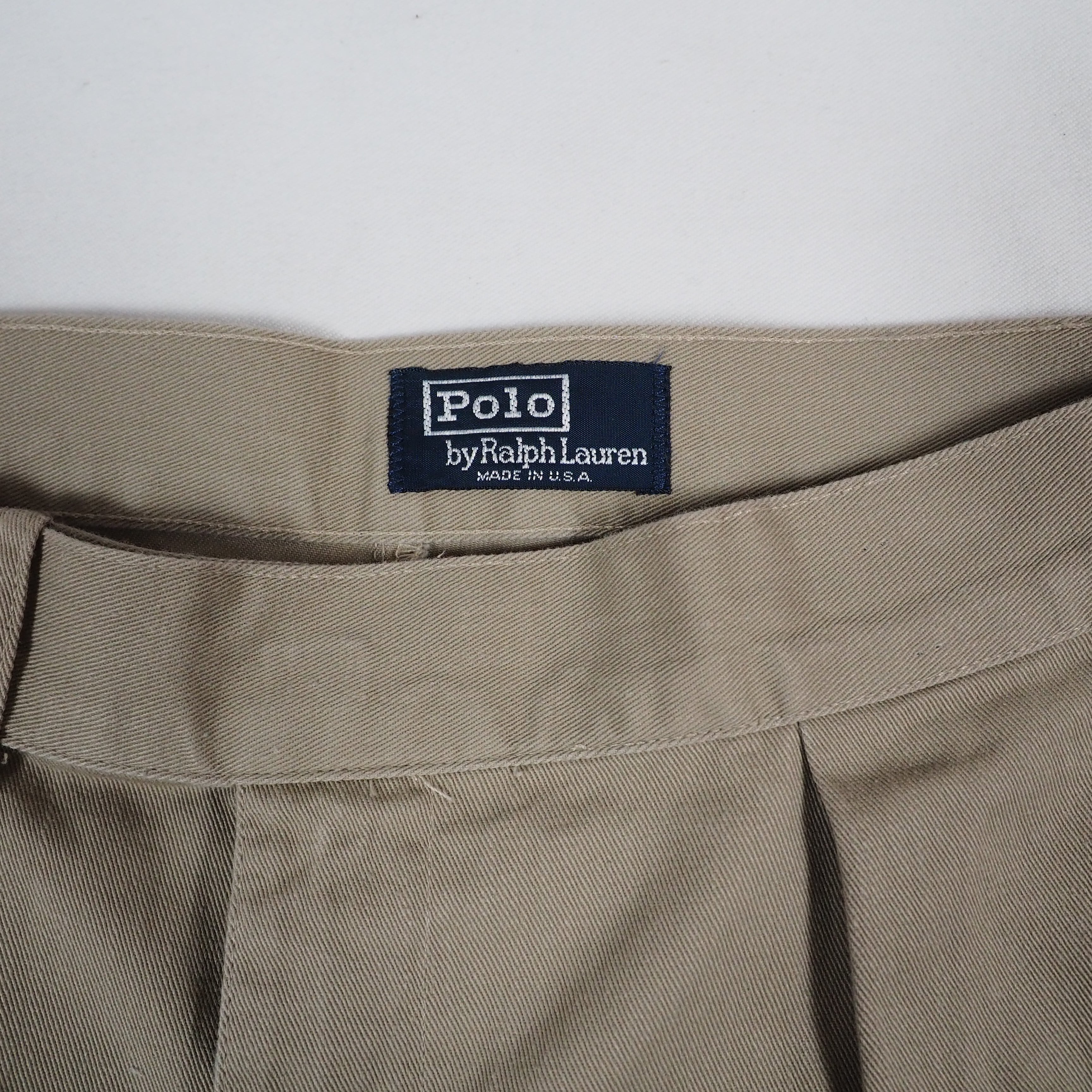 NOS】Polo by Ralph Lauren Gurkha shorts W33 90's USA製 ポロ NOS】Polo by Ralph Lauren Gurkha shorts W33 90's USA製 ポロ