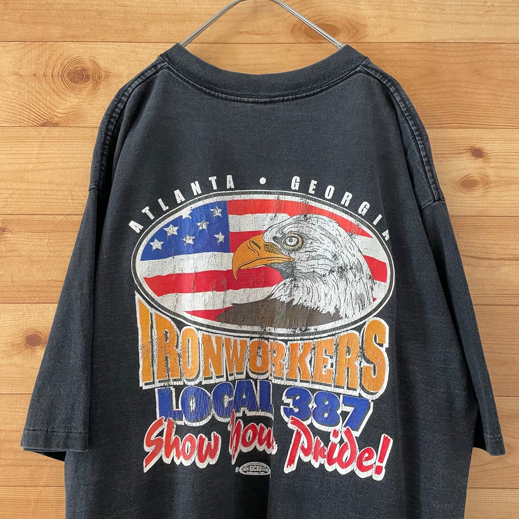 NEMESIS】90s USA製 企業系 Tシャツ ワンポイント バックプリント