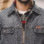 Button Front Denim Work Jacket ◇2color H0829