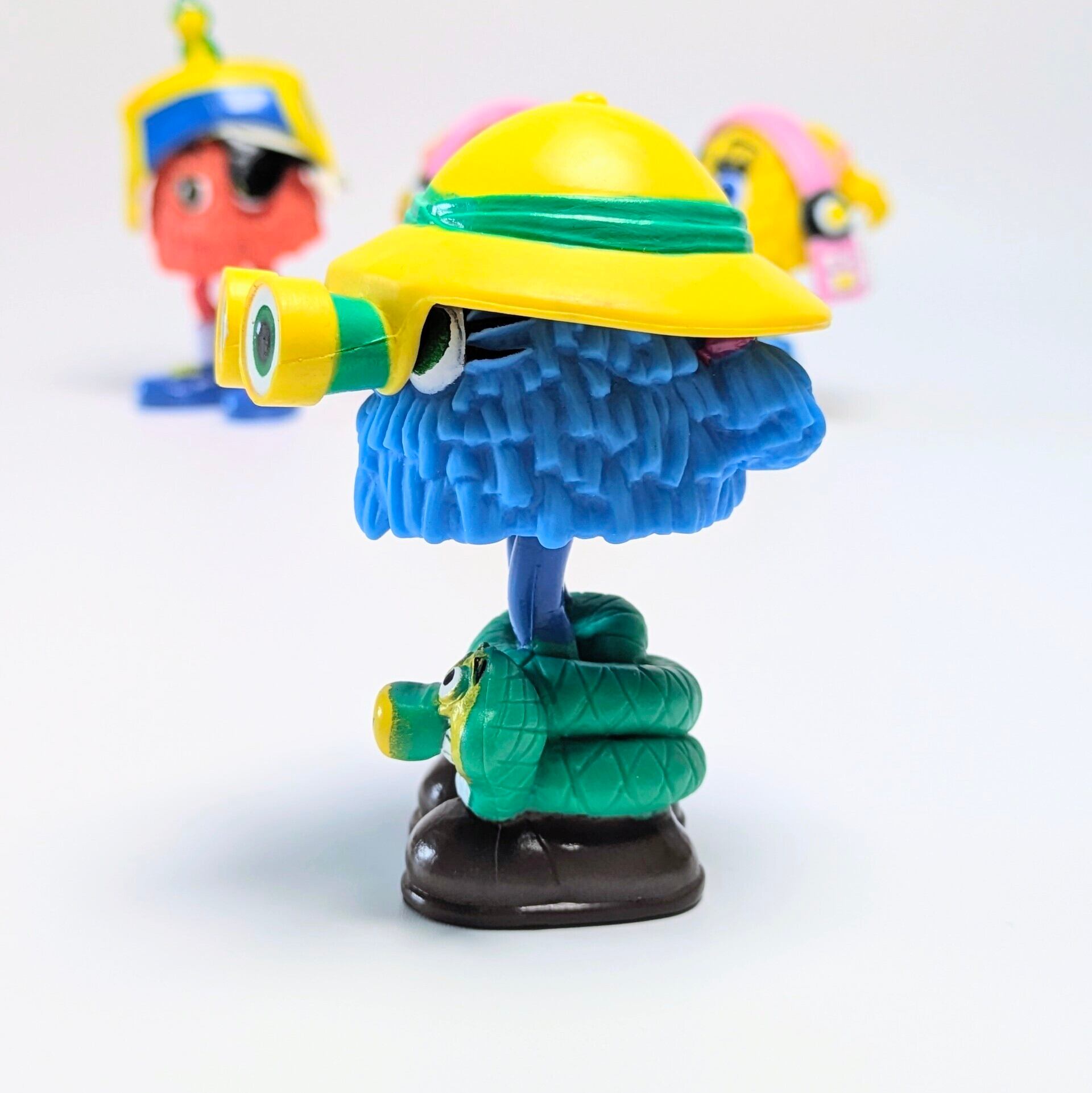 ♧☆VINTAGE 1989☆【 McDonald's / マクドナルド 】1989 McDonald's Happy Meal Toy "Funny Fry Friends" 『 Tracker (トラッカー) / 探検家』Happy Meal Toy / ミールトイ / フライキッズ / フライガイ / フライガール 〚アメリカン雑貨 アメトイ〛