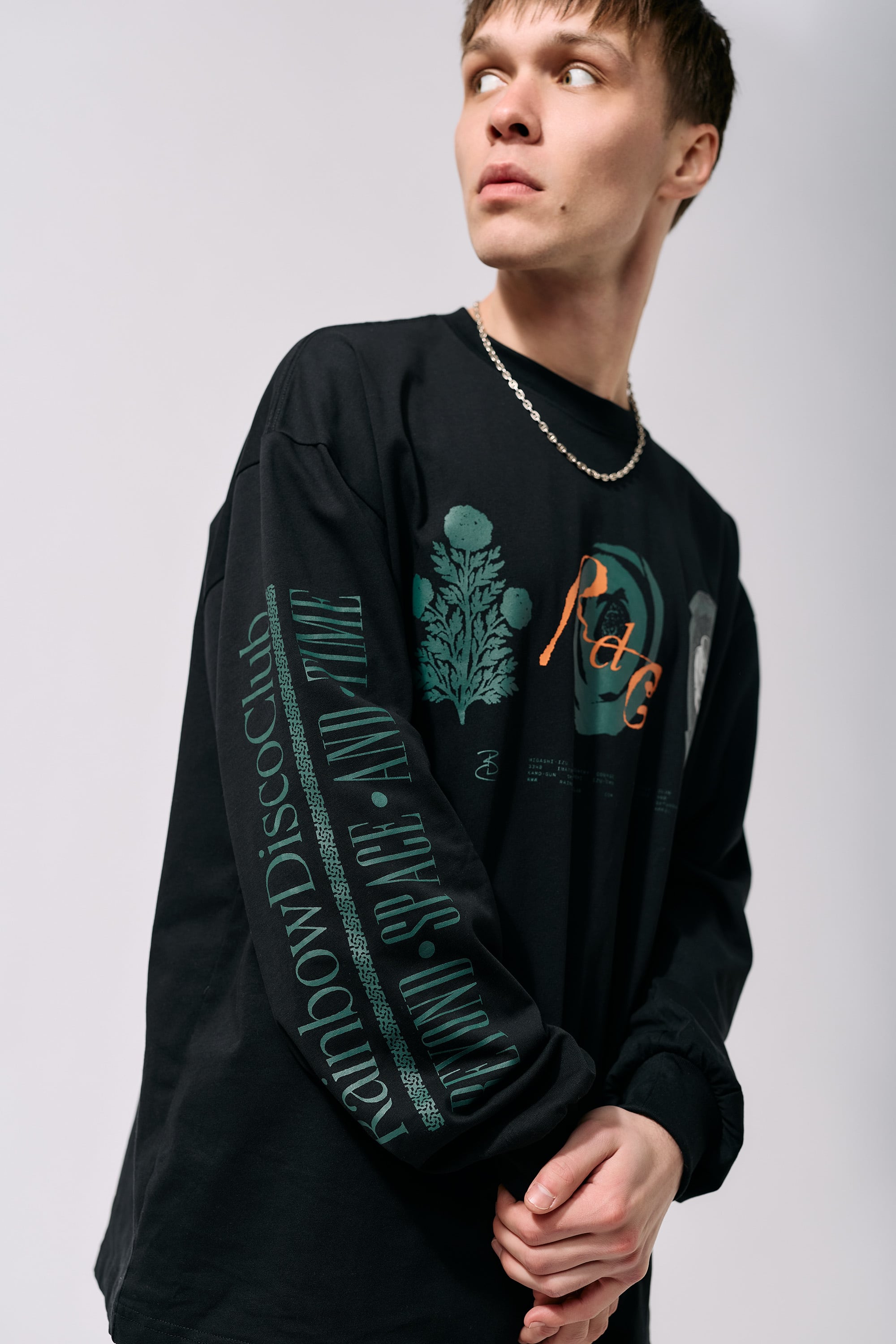 RDC × TRIBE WEAR KV L/S | BLACK | Rainbow Disco Club