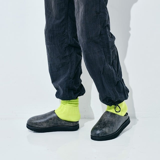 Clog Sandals［SS-3001］ crash black | lift-shoes