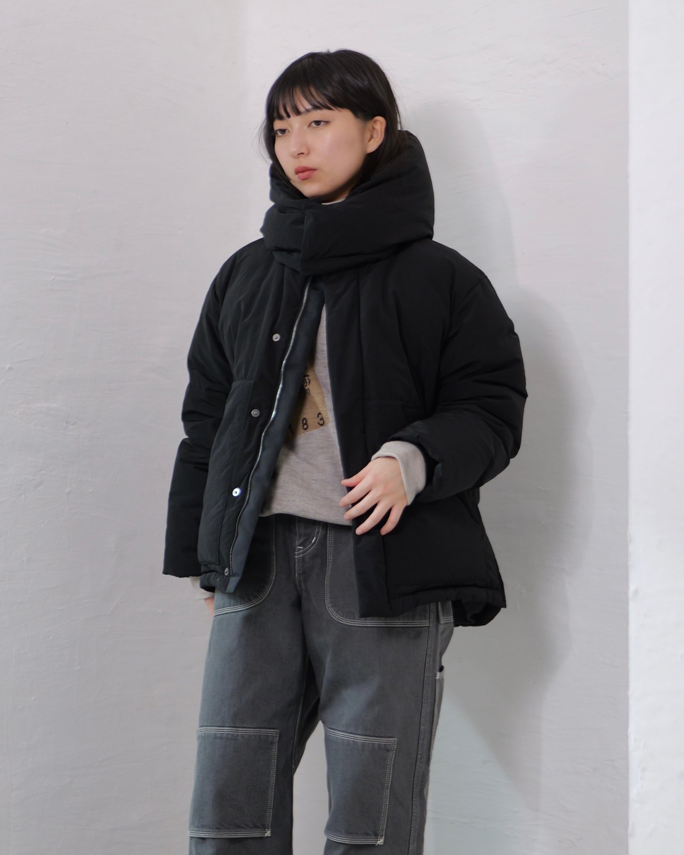 WASHABLE DOWN 短丈 ダウンジャケット FOURAM - SEAMLESS SHORT DOWN 