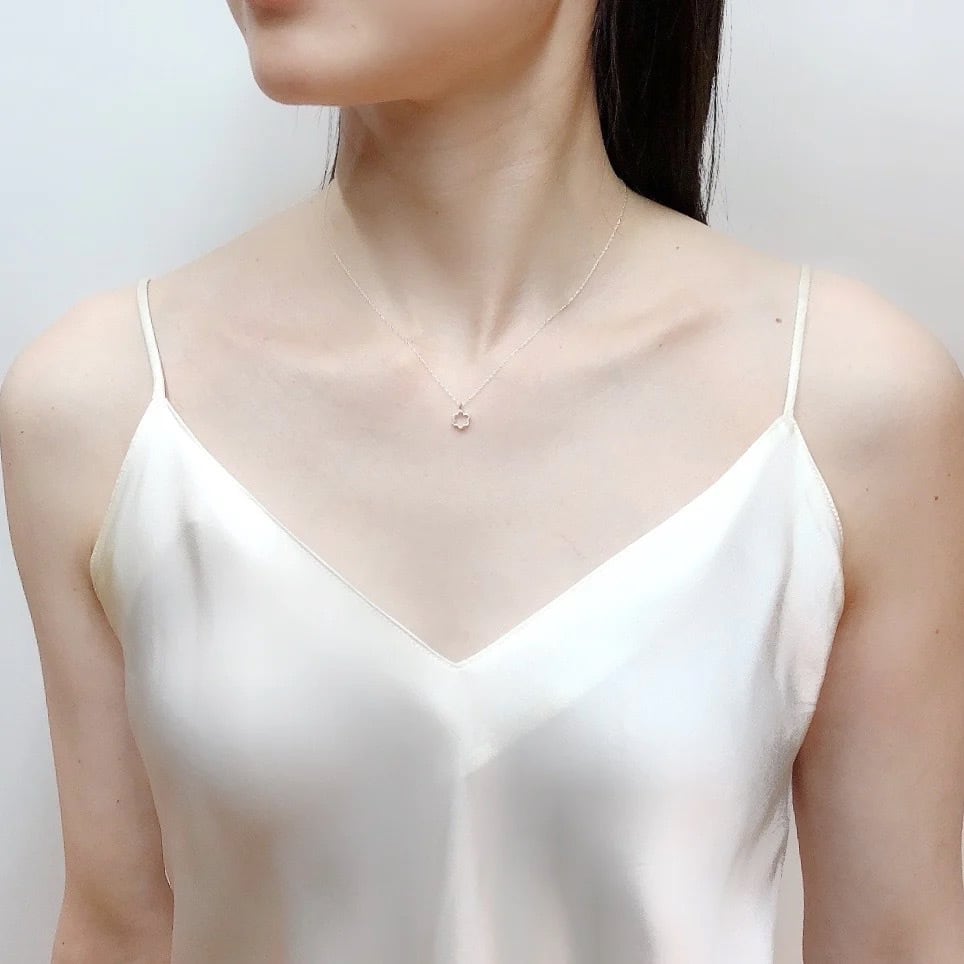 kaoru ミニミモザネックレス　シルバー925 KAORU by atelier kaoru Kyoto【カオル】ミニ ミモザ ネックレス