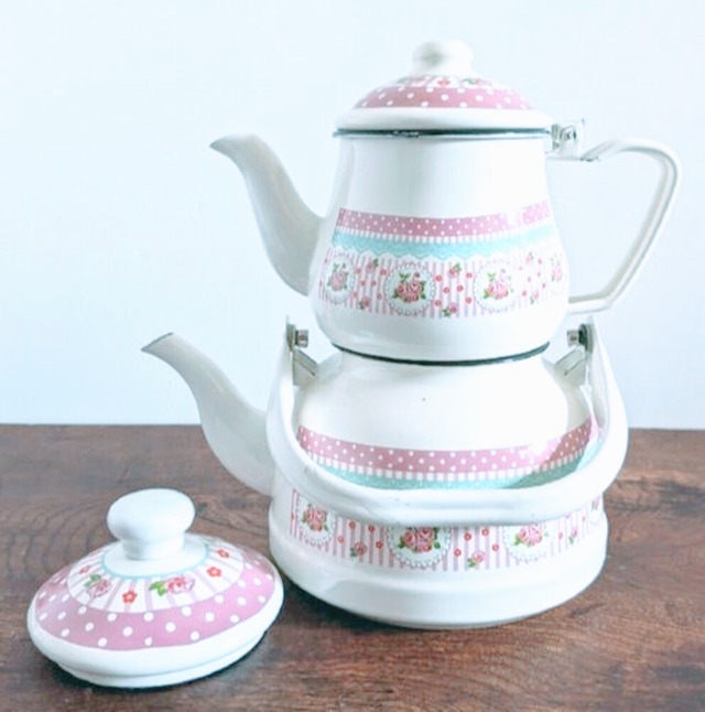 チャイダンルック【トルコ式2段ティーポット】