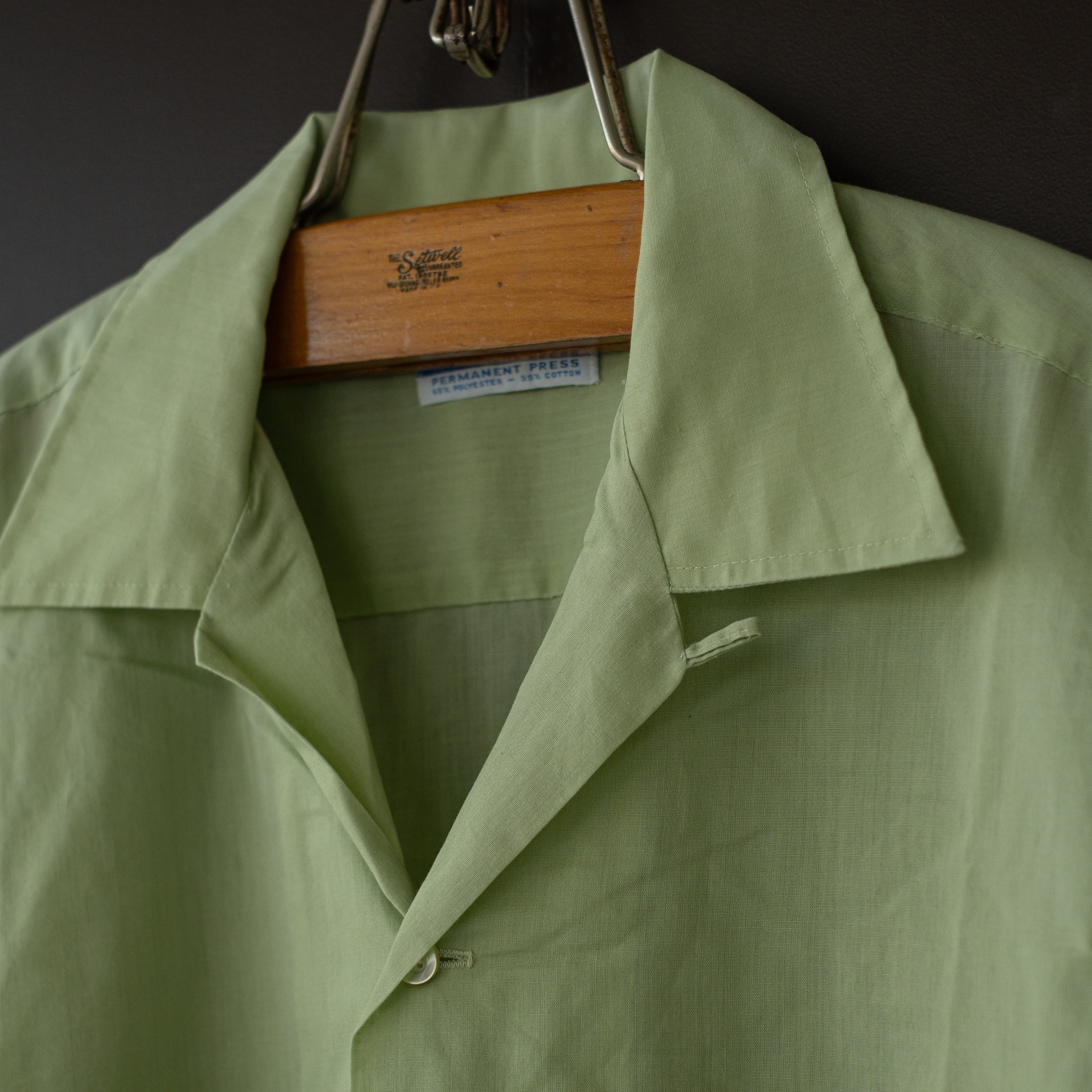 used- 【Grants】 60s〜70s s/s open collar shirt | dros dro