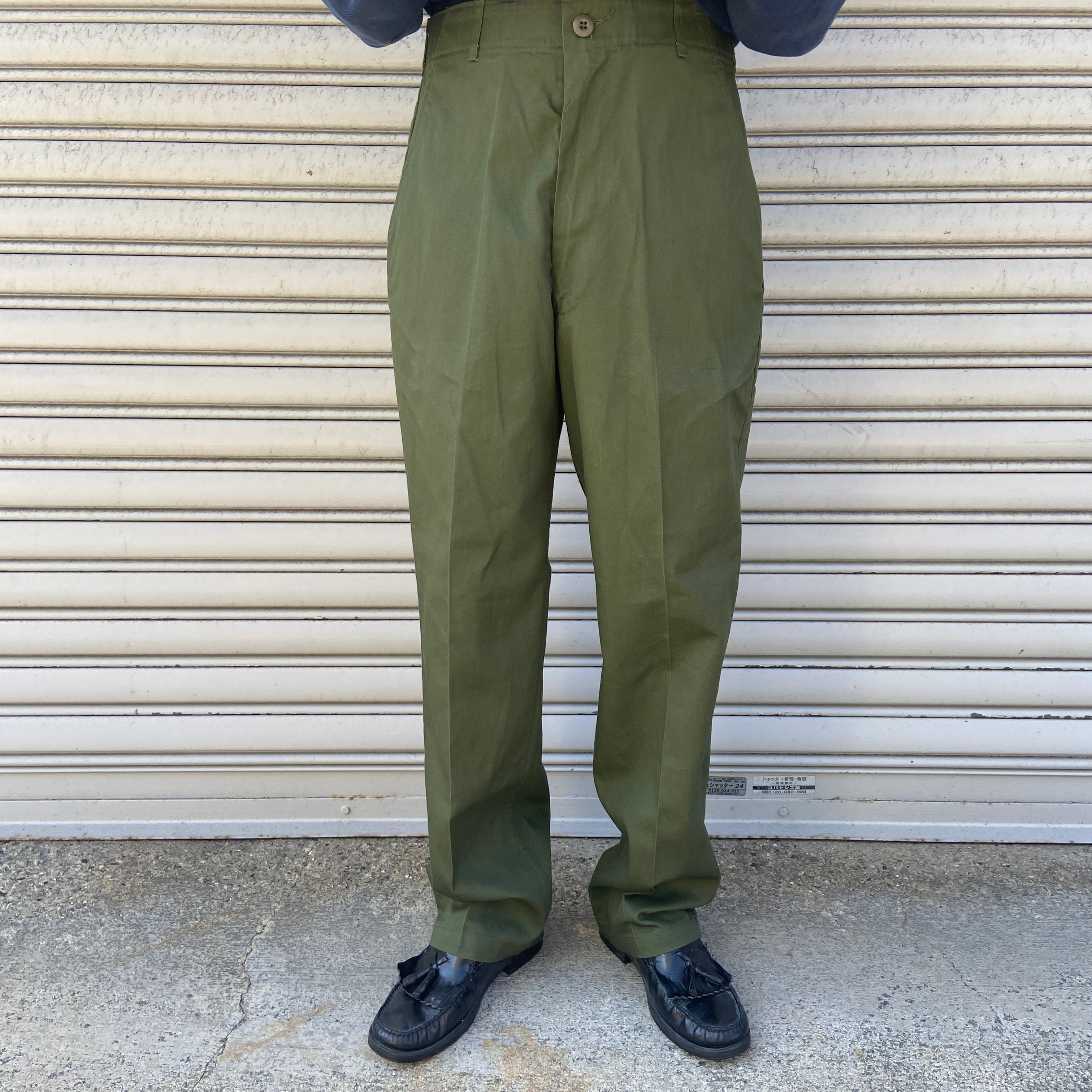 美品 80s US ARMY ユーティリティパンツ ベイカーパンツ W34L29 美品 80s US ARMY ユーティリティパンツ ベイカーパンツ W34L29