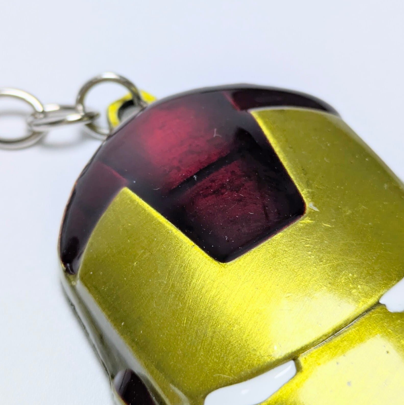 【 Iron Man ( アイアンマン ) 】  アイアンマン合金キーホルダー / パワードスーツ〚アメリカン雑貨 アメトイ〛
