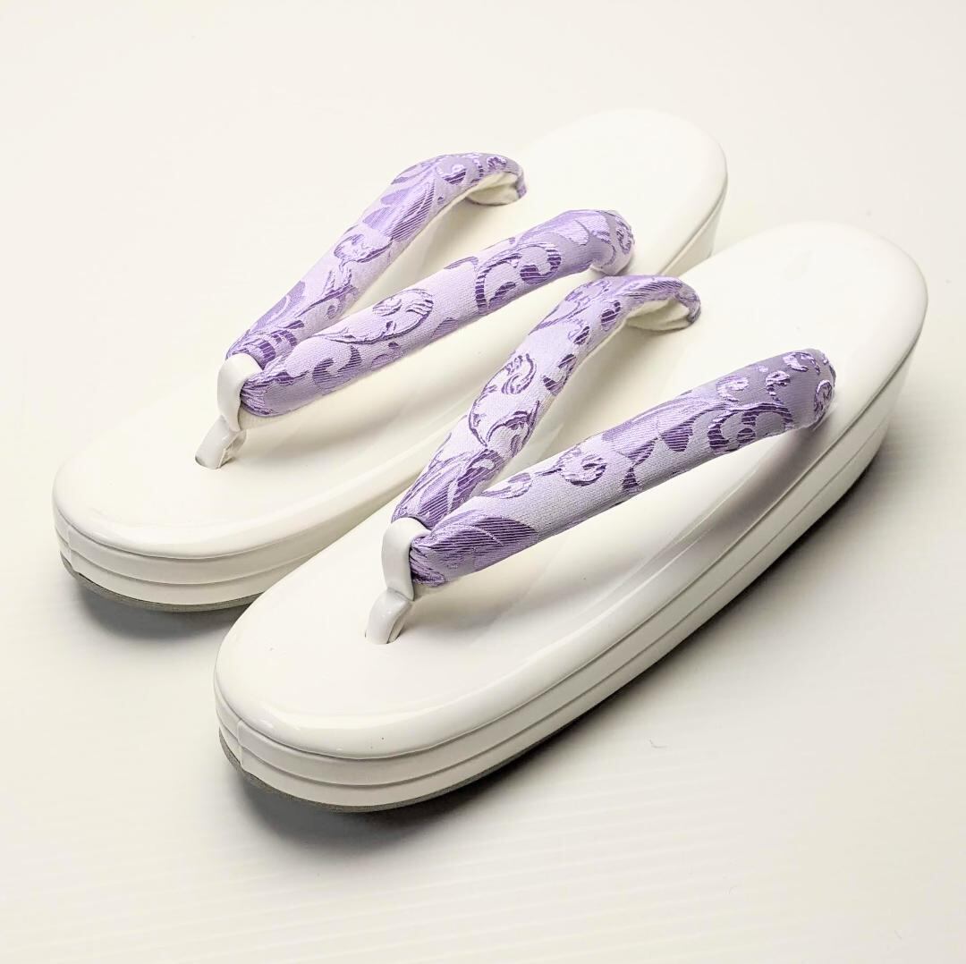 和装 振袖 パールビーズ サテン織 草履 バッグ セット 紫 パープル kz11 和装 振袖 パールビーズ サテン織 草履 バッグ セット 紫 パープル