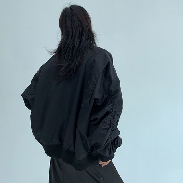 エンブレムビッグシルエットMA1ジャケット 2col R00889