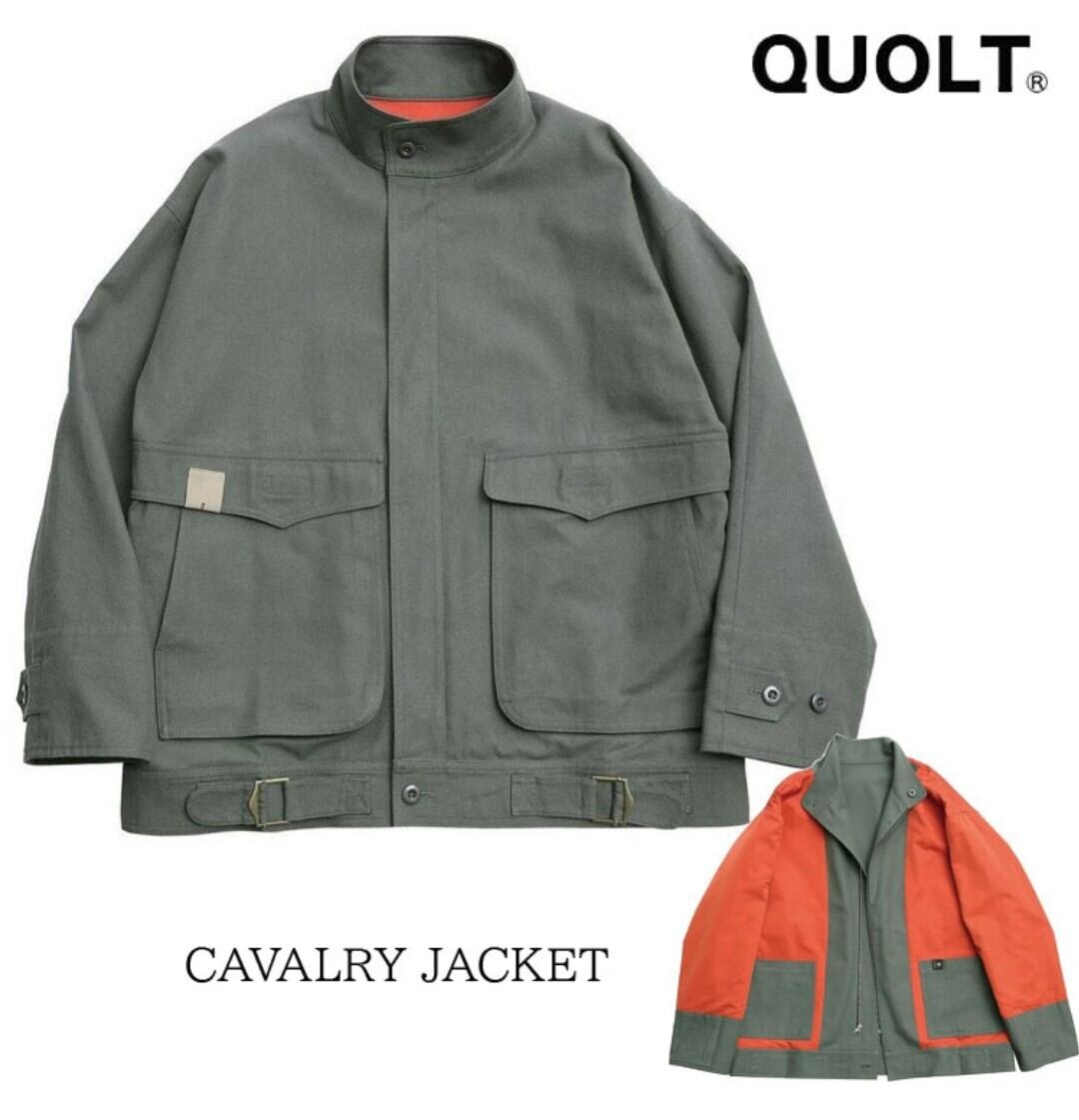 QUOLT CAVALRY JACKET（カーキ）
