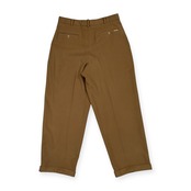 PAPAS パパス カシミヤ混 ウール スラックスパンツ 裾ダブル サイズ L /メンズ/キャメル