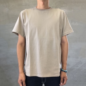 ROUND T-SHIRT / BEIGE