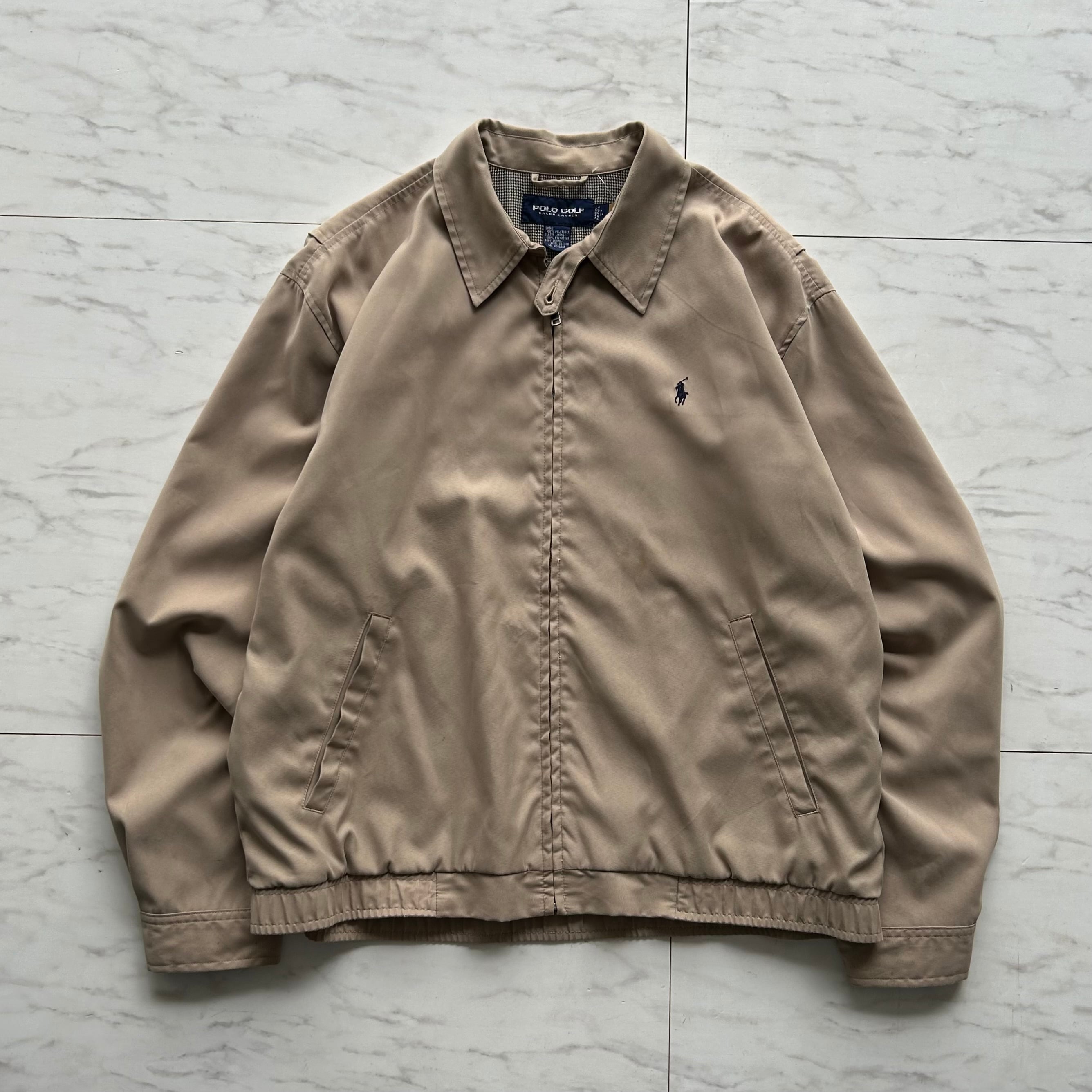 メンズウェア RALPH LAUREN POLO GOLF SWING TOP JACKET POLO GOLF Ralph Lauren swingtop men'sL | 古着butterfly