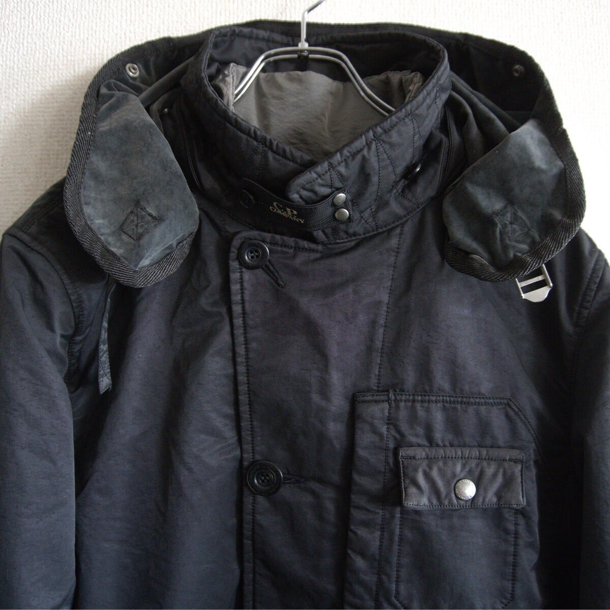 2012AW】C.P.COMPANY【FROSTED NYLON FLOCK GOGGLE JACKET】48