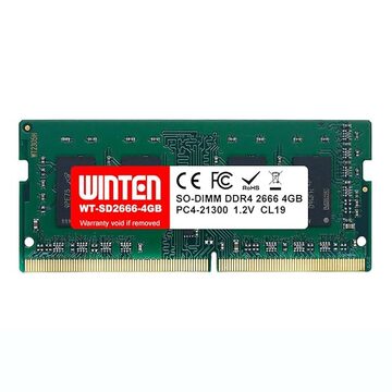 特価処分】WINTEN ノートPC用メモリ DDR4-2666 8GB（4GB×2枚） 260Pin 