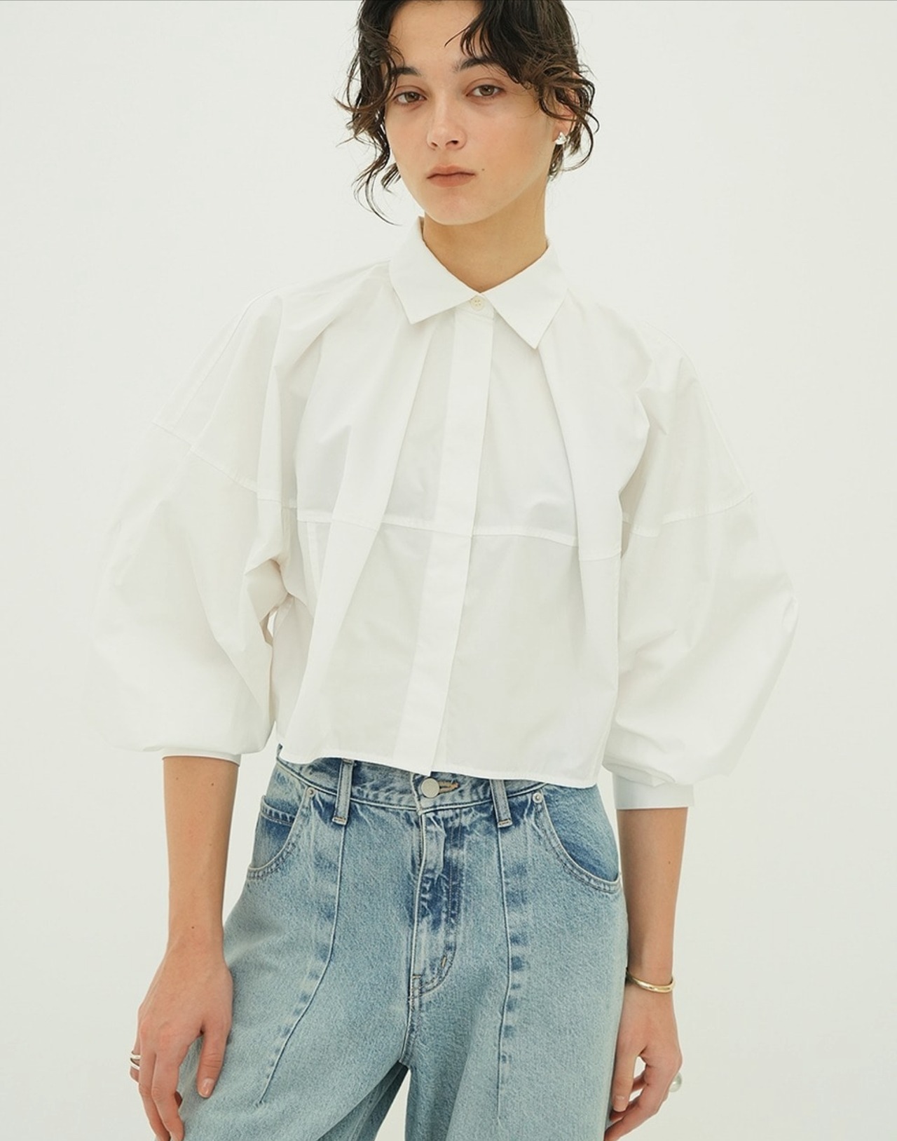 CLANE RIBBON TIED COMPACT SHIRTS
