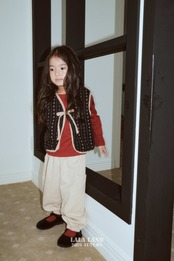 韓国子供服 / LALALAND / 26Autumn / ヒッピー リバーシブル ベスト / 秋服 / キッズ *XS~XL*