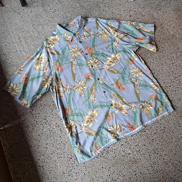 80's~90's reyn spooner ハワイアンシャツ used [206128]
