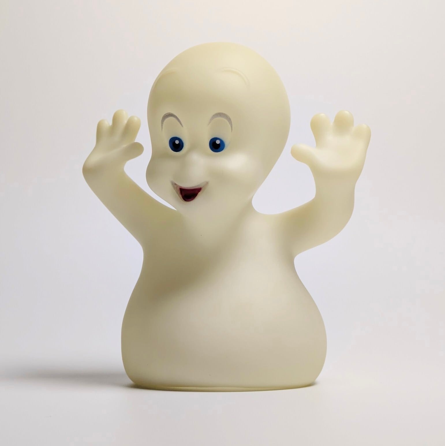 ☆VINTAGE 1995☆【 Casper( キャスパー ) 】 Pizza Hut ( ピザハット ) 限定ミールトイ / ソフビフィギュア〚アメリカン雑貨 アメトイ〛