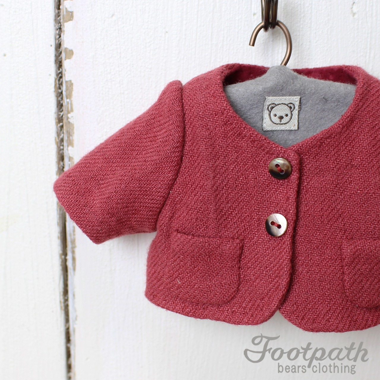 Vsb-1018 Red bolero jacket