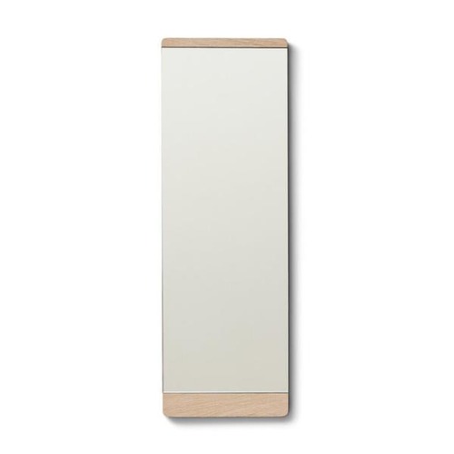 コストコ再販商品 FORM&REFINE リムウォールミラー 35 x 110cm ホワイトオーク