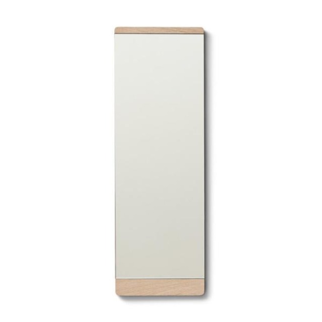 コストコ再販商品 FORM&REFINE リムウォールミラー 35 x 110cm ホワイトオーク