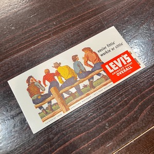 ・①LEVI'S INK BLOTTER