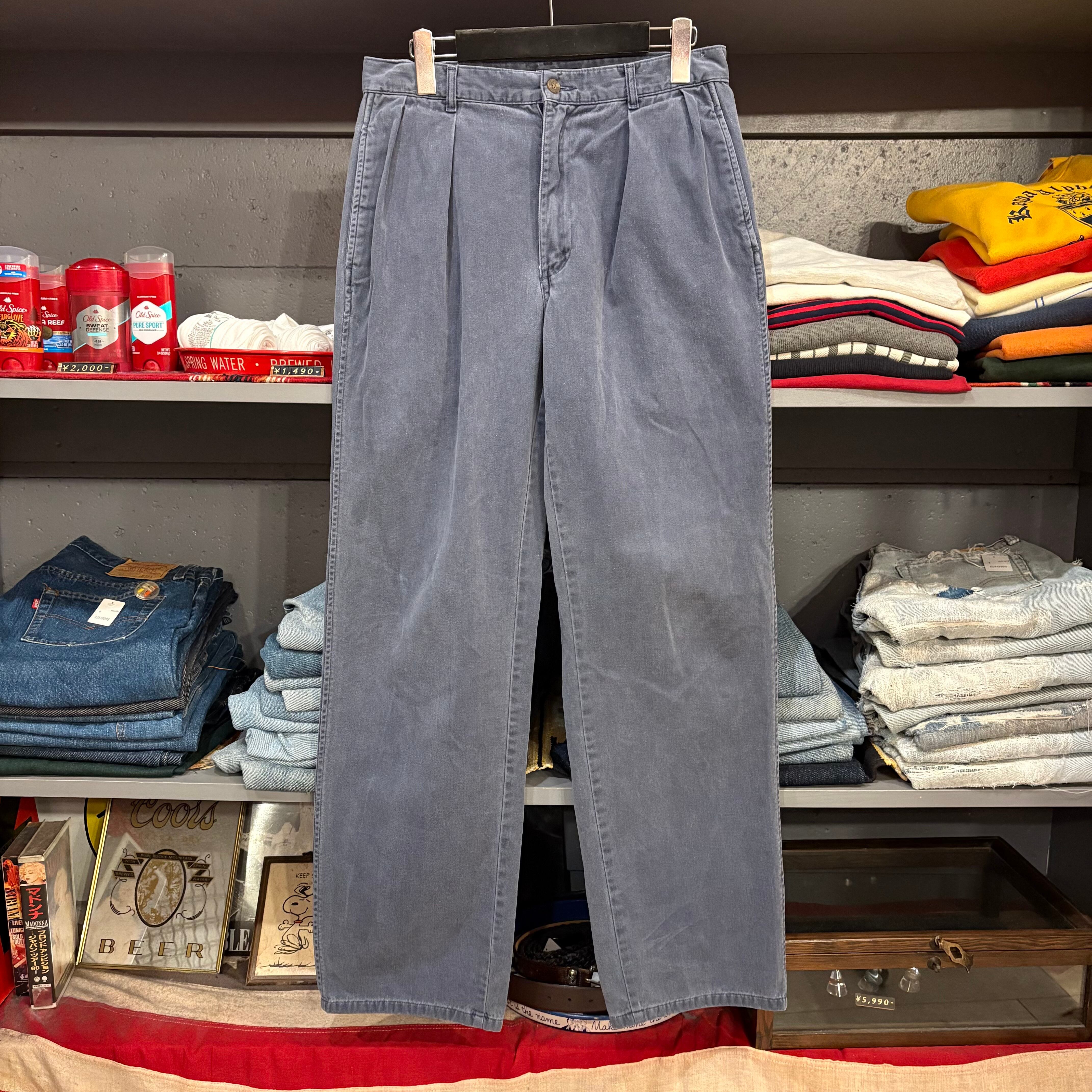 50s-60s Rayon Gabardine Slacks | VOSTOK
