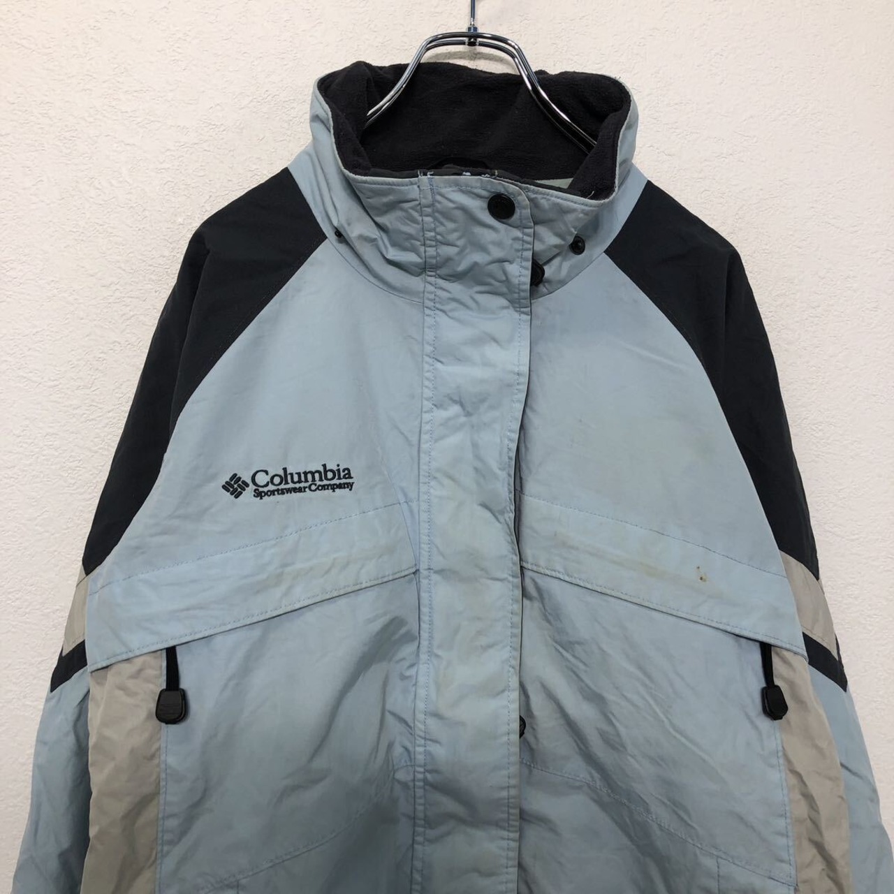 Columbia マウンテンパーカー M ライトブルー コロンビア レディース 