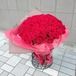 赤バラ100本の花束(50～60cm)