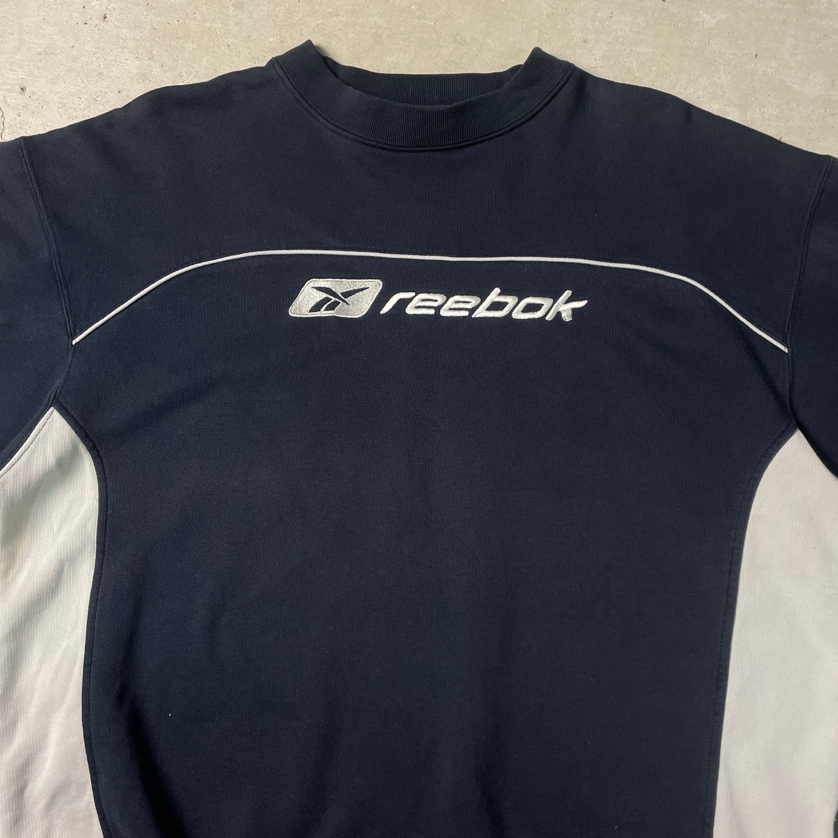 00年代 Reebok リーボック スウェットシャツ メンズL相当 古着 00s