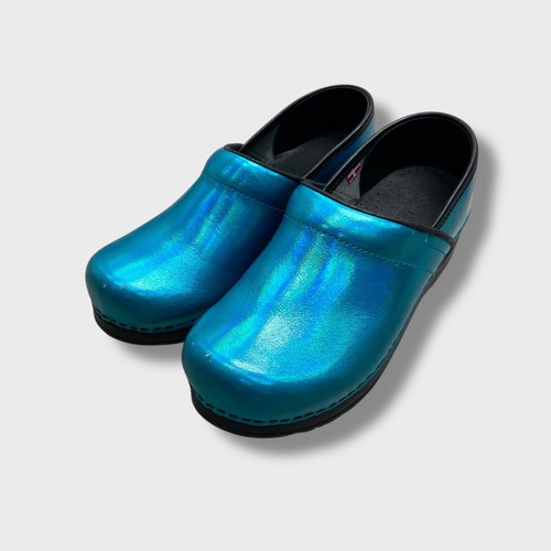 Sanita サニタ プロフェッショナル クロッグサンダル ターコイズブルー レディース24.5cm