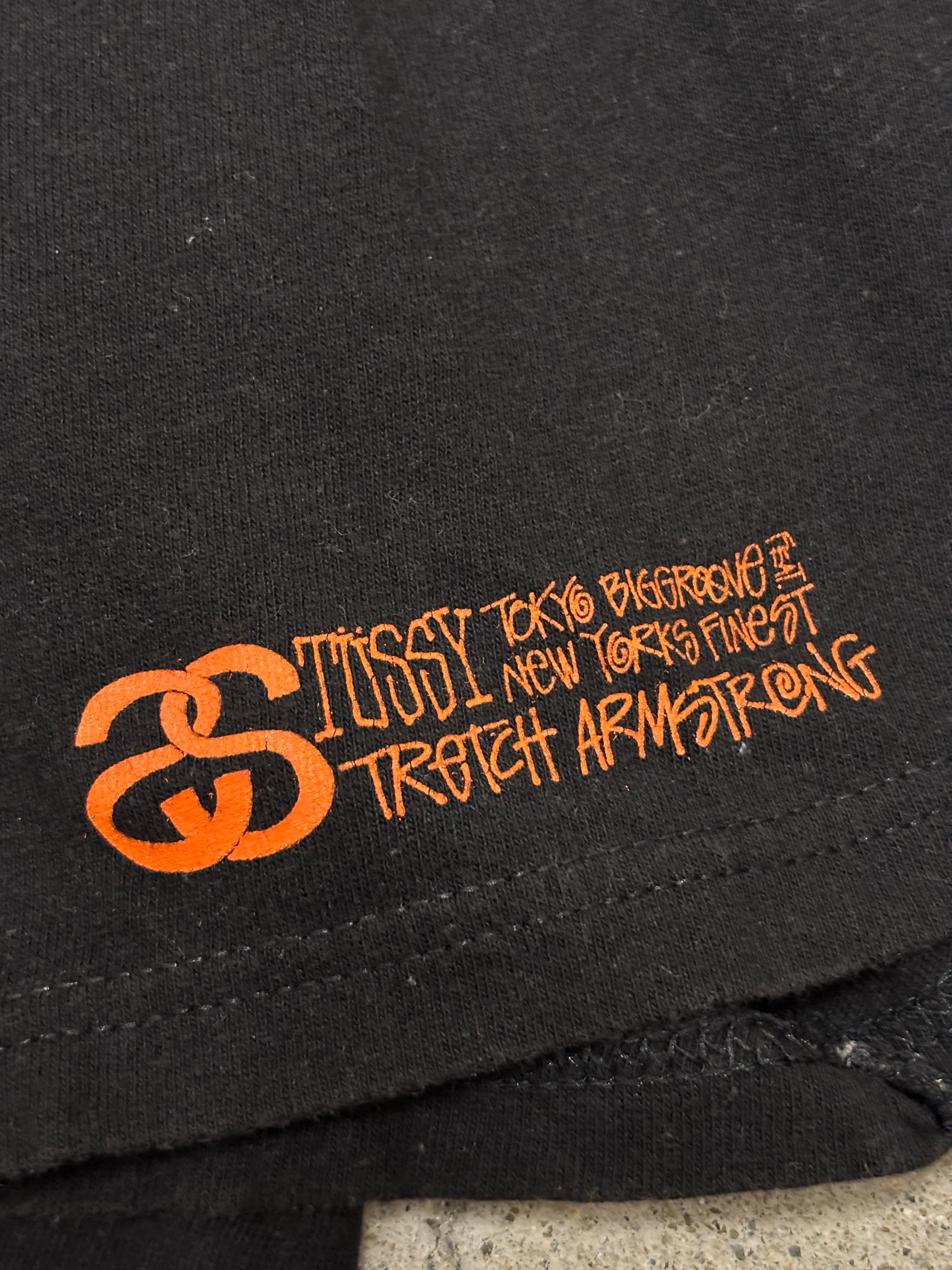 10s STUSSY × DJ STRETCH ARMSTRONG/Photo print Tee/2012年/L/フォト